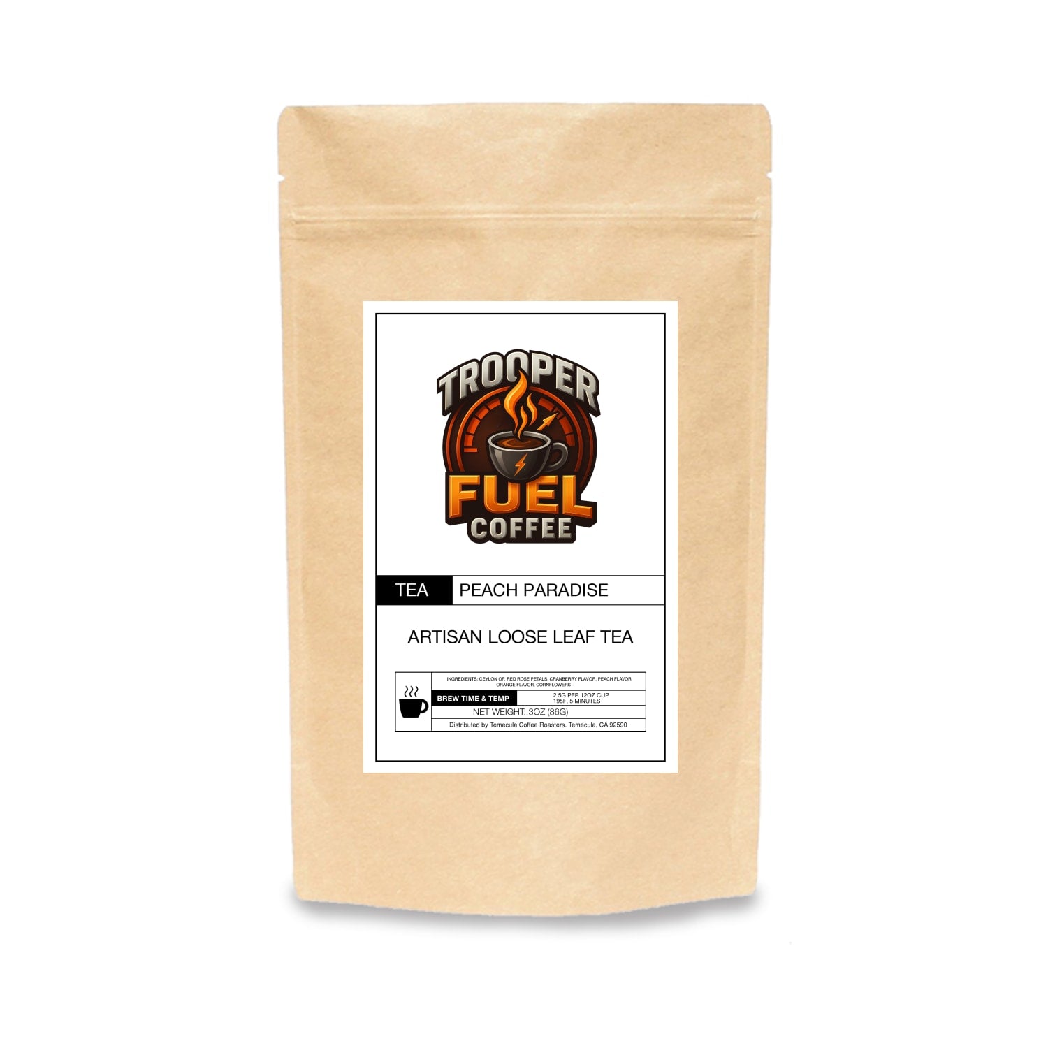 Peach Paradise – Trooper Fuel Coffee